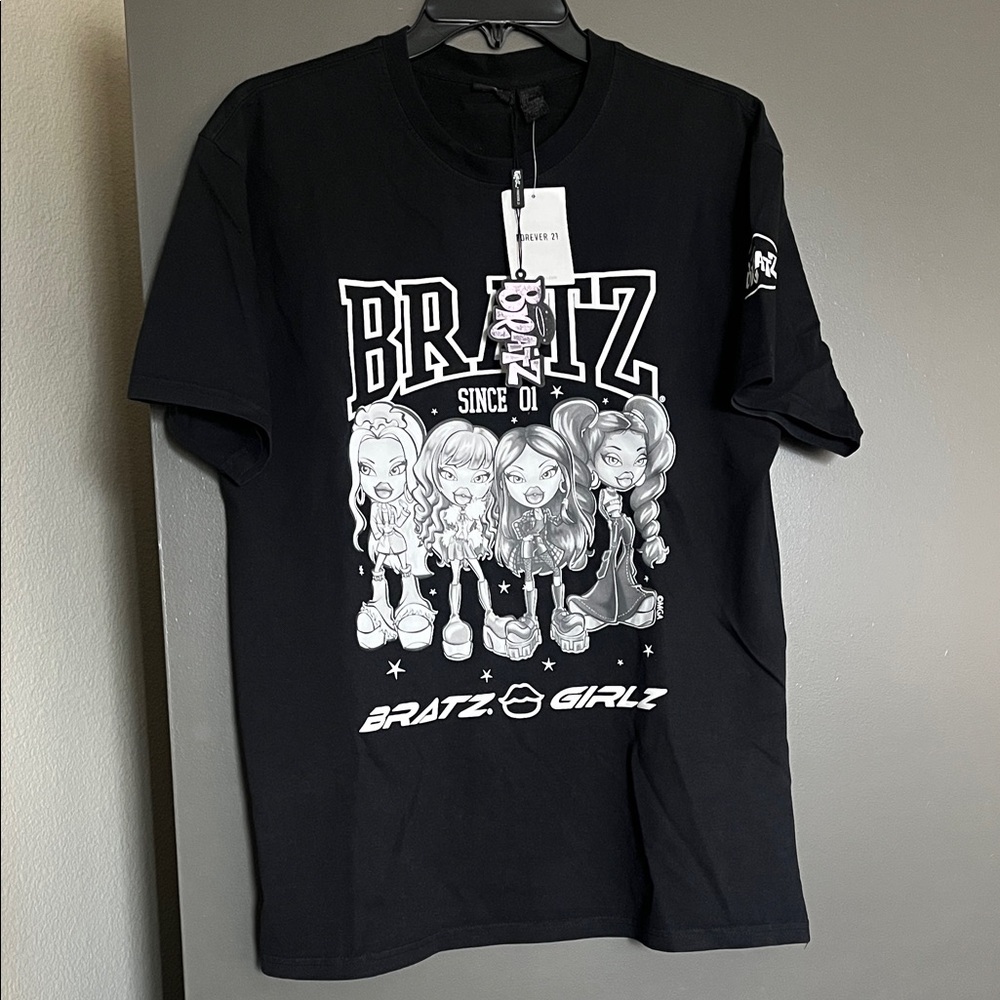 Always Bratz Doll Collection Forever 21 Black Bratz Graphic Tee